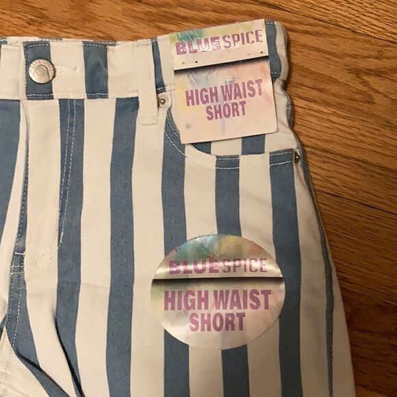 Blue Spice High Waist Short - Picture 4 of 6